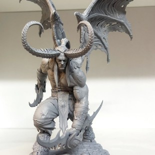 白模 gk白模练手diy树脂动漫拼装分件高精3D打印游戏白模手办白模