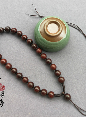 0印度小叶紫檀弹弓失手用品绳子
