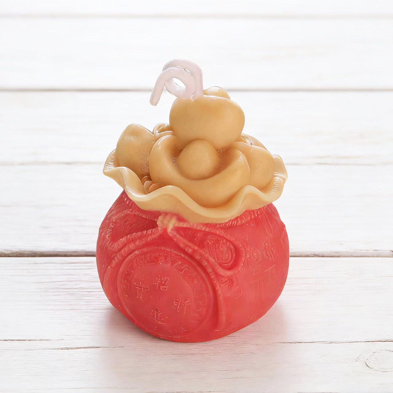 【招财进宝】福袋蜡烛新年福气满满金元宝祈福纯天然蜡烛无添加