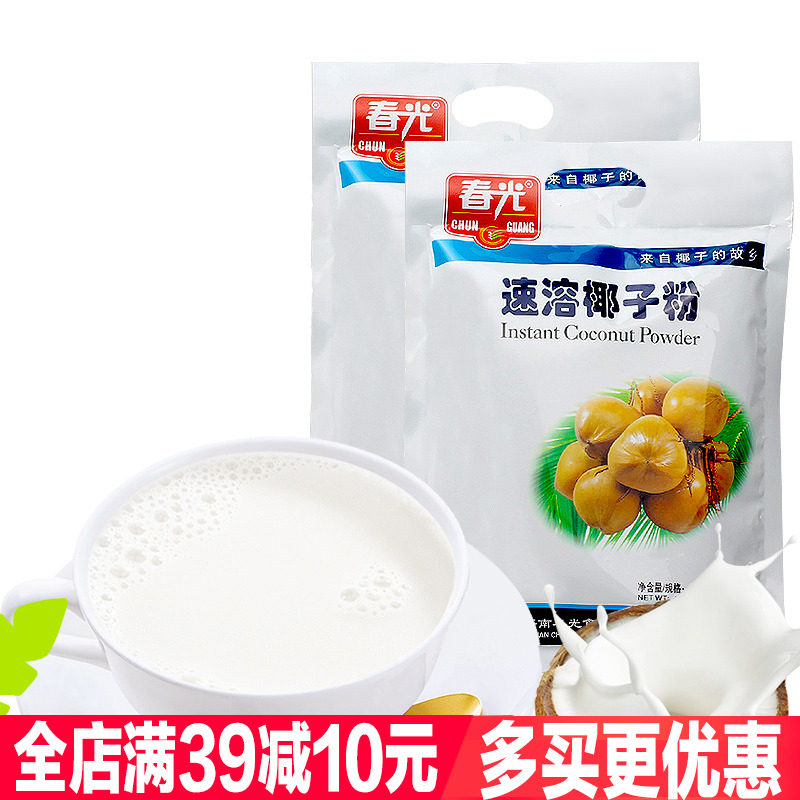 春光340gx4海南特产速溶椰子粉