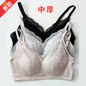 小胸文胸中厚偏薄无钢圈养护内衣