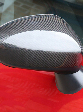 适用马自达MX5 ND5RC后视镜罩 后视镜保护盖 碳纤维车外倒车镜壳