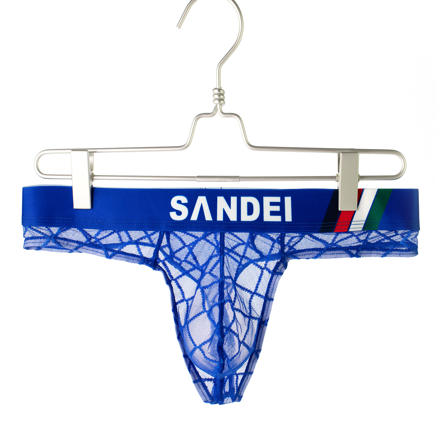 内裤男士丁字裤U凸全透明性感网纱透气薄款单丁裤低腰青年健身T裤