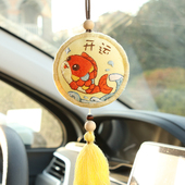 2026马年开运锦鲤香囊车载挂件随身祈福香包古风刺绣平安符送考生