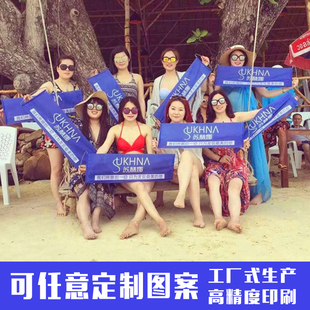 广州手拉旗拉拉旗 广告旗 手拉旗横幅制作非伸缩手拉旗微商拍照旗