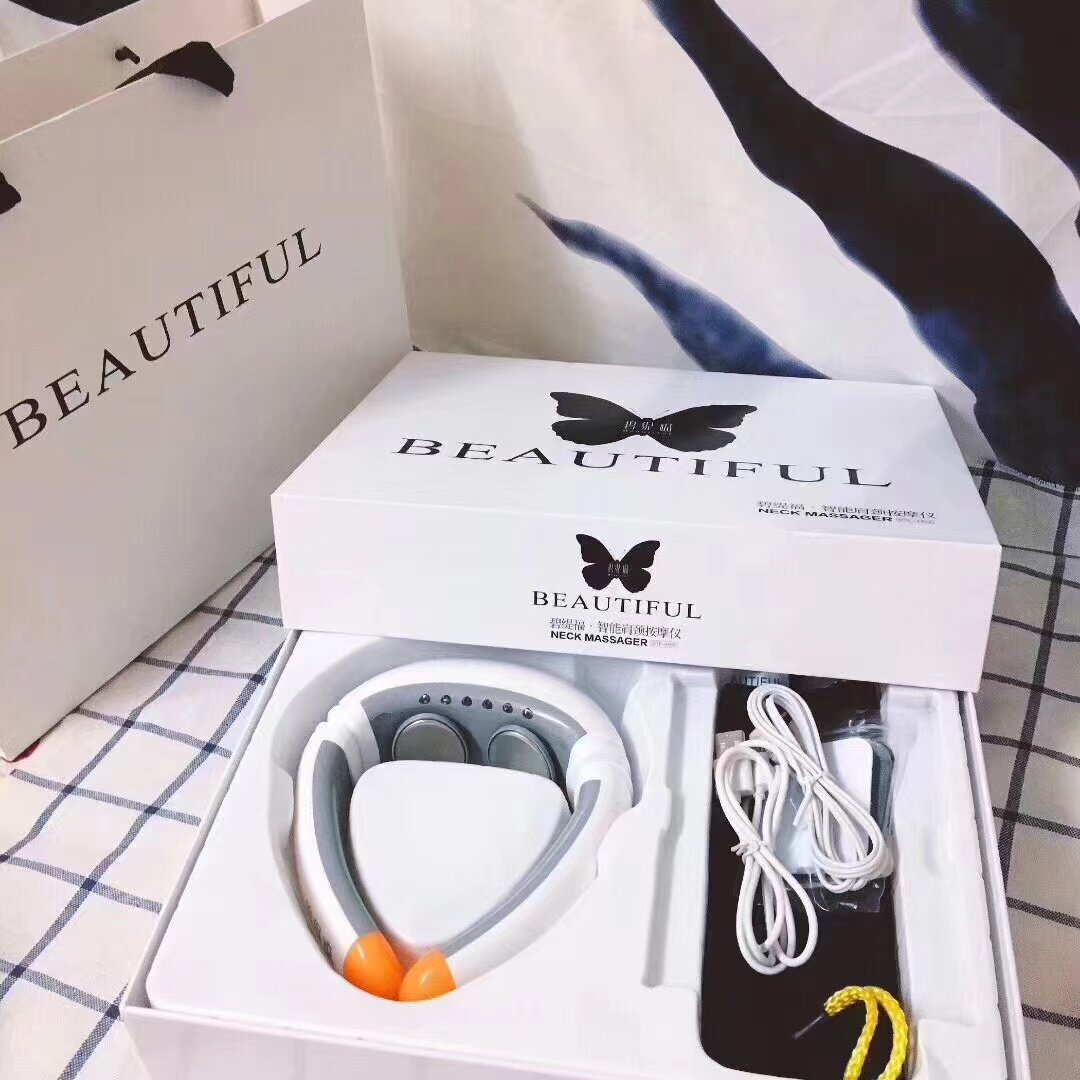 正品清仓 碧缇福护颈仪智能多功能肩颈腰背全身按摩器