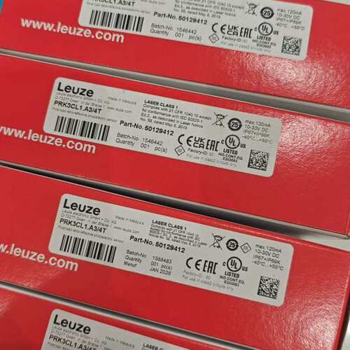 议价~全新原装Leuze劳易测PRK3CL1.A34T光电传感器~可维修