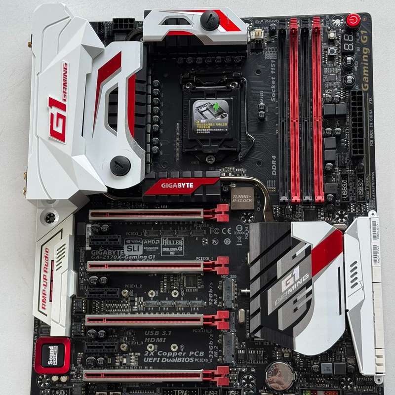 议价~技嘉GA-Z170X-Gaming G1主板 豪华ATX大板~可维修