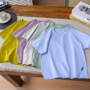 打底衫 儿童夏季 半袖 男童速干运动t恤中大童薄款 圆领短袖 2026新款
