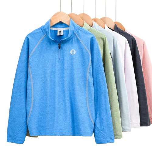 男童长袖T恤男孩户外训练t恤