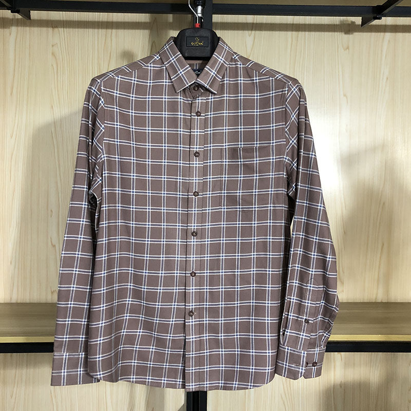 金利来男装上衣秋冬款长袖衬衫