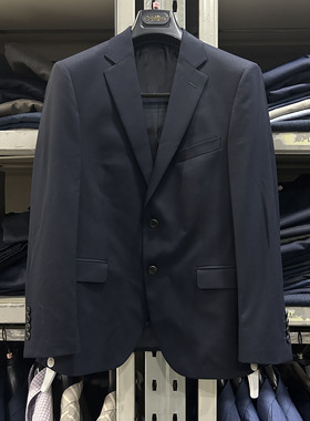 金利来商务男装西装秋冬款修身版含羊毛外套MZTF25016211-95