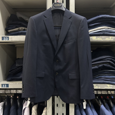 金利来商务男西装秋冬含羊毛外套