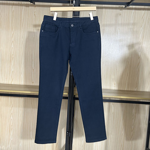 金利来商务男装牛仔裤秋冬款修身版时尚休闲长裤MPJF11913210-55