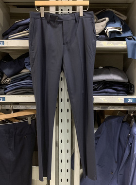 金利来商务男装西裤夏款含羊毛修身版长裤MPD22251730-95