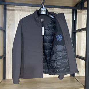 金利来男装羽绒服秋冬款白鹅绒立领外套MDSF29914212-77