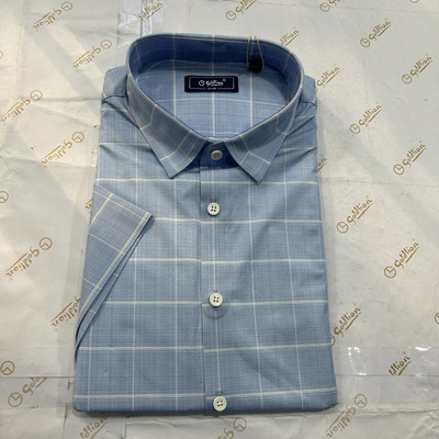 金利来男装上衣夏款常规短袖衬衫