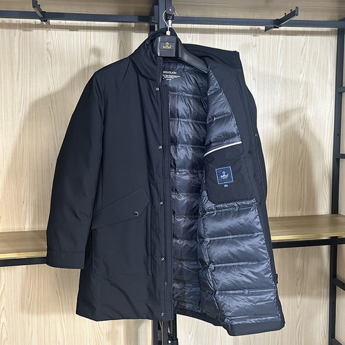 金利来男羽绒服秋冬款白鹅绒外套