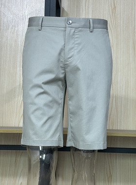 金利来商务男装夏款修身版免烫休闲短裤MPB22121407-28