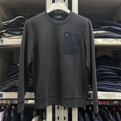 金利来男T恤秋冬款圆领舒适长袖