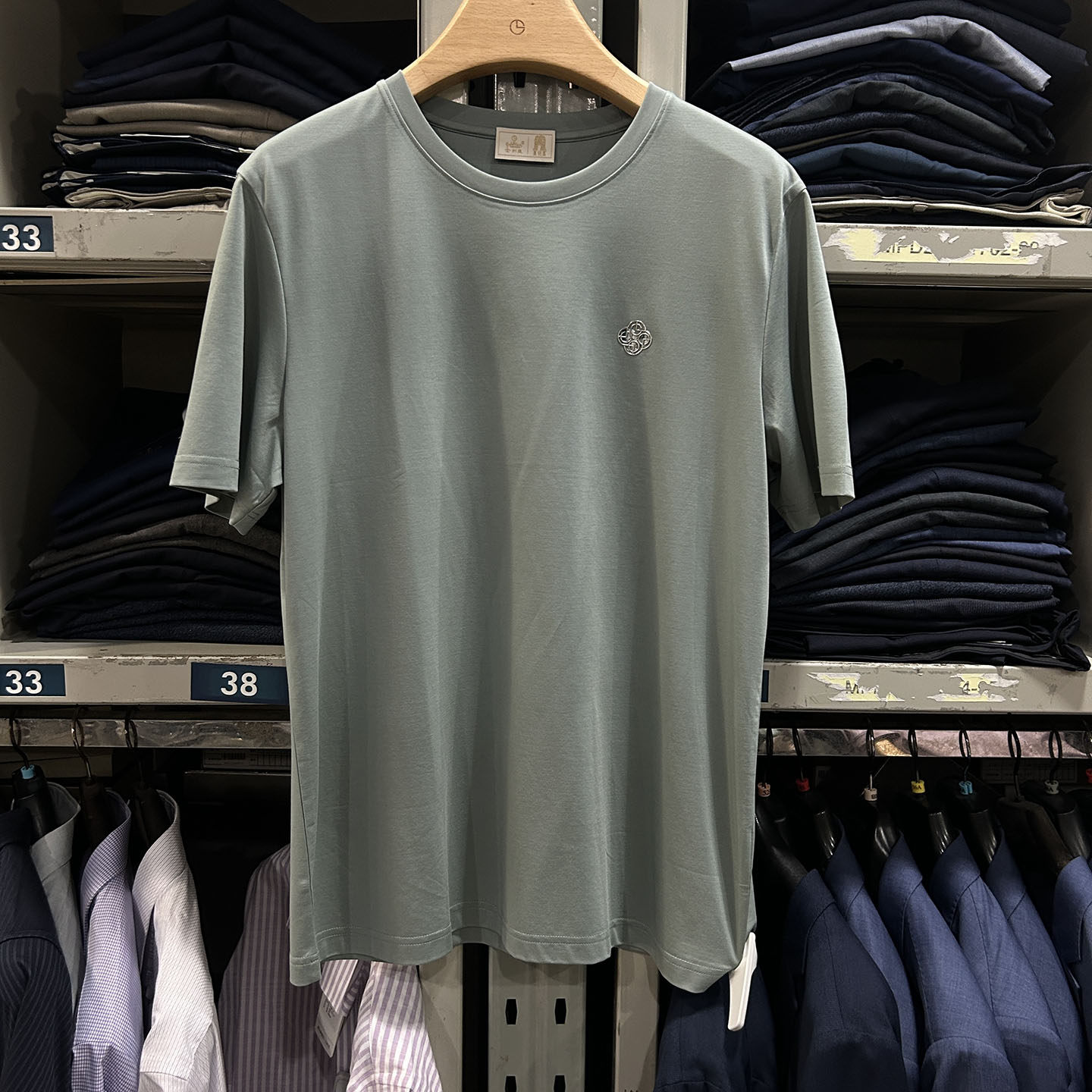 金利来男装T恤衫夏款抗菌舒适圆领常规短袖MTS23321128-14,男装,T恤,淘宝优惠券,粉丝福利购,淘宝优惠卷