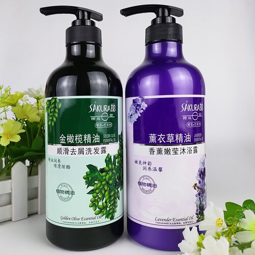 樱花e恋去屑止痒洗发水沐浴露乳