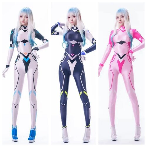 新款紧身连体COS服女定制演出