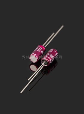 50V 10UF 5*11MM 日本伊娜 ELNA 进口音频电容 RBD紫红袍 无极性