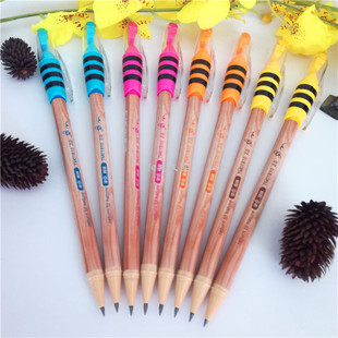 天卓活动铅笔TM01810削削蜂早安森林HB小蜜蜂2.0mm自动铅笔 包邮