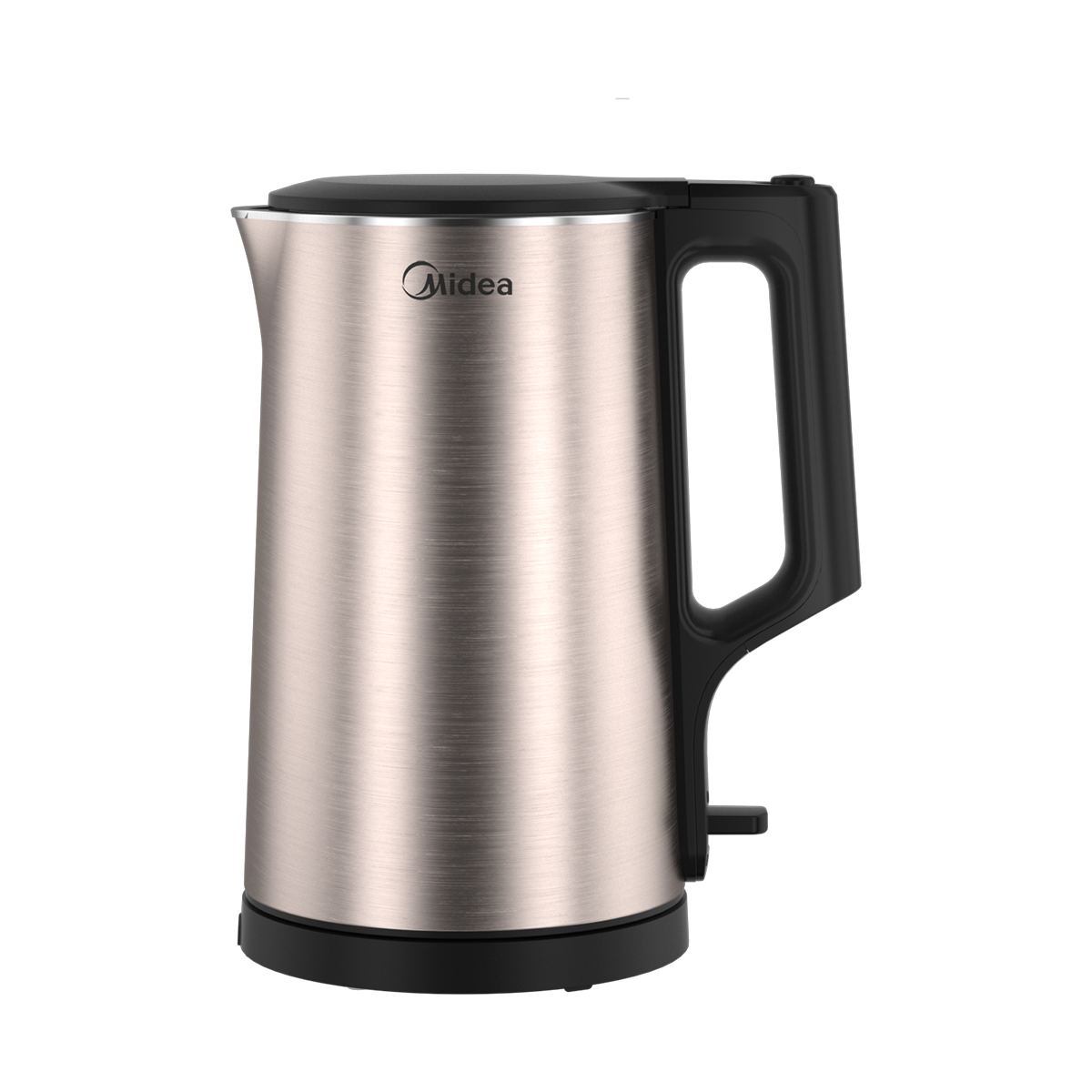 Midea/美的 MK-PJ17A01 烧水壶 316不锈钢砂光双层大功率电热水壶