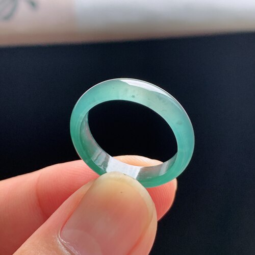 天然A货冰种翡翠16号半山水圈
