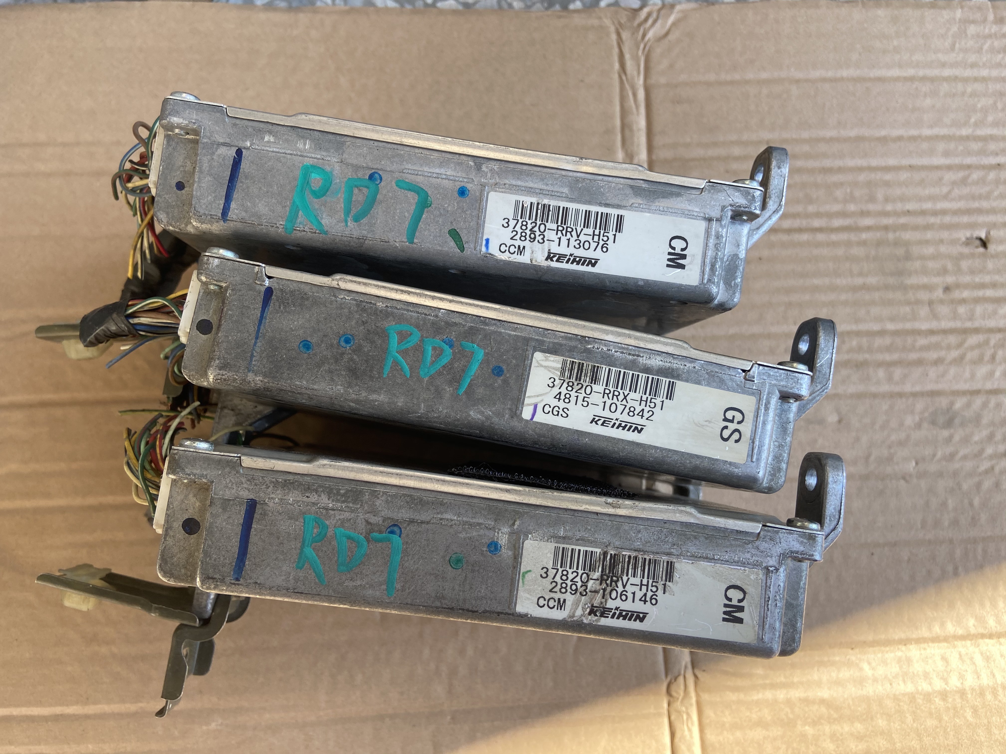 思威 CRV RD5 RD7 发动机电脑板波箱变速箱行车电脑版ECU原装拆车