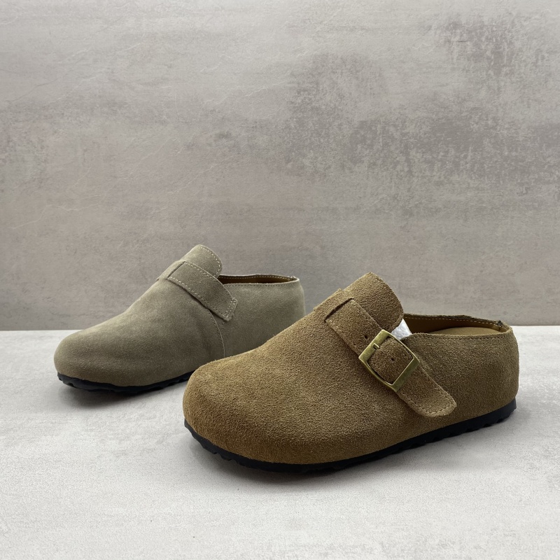 断码处理春款真皮内增高勃肯鞋女