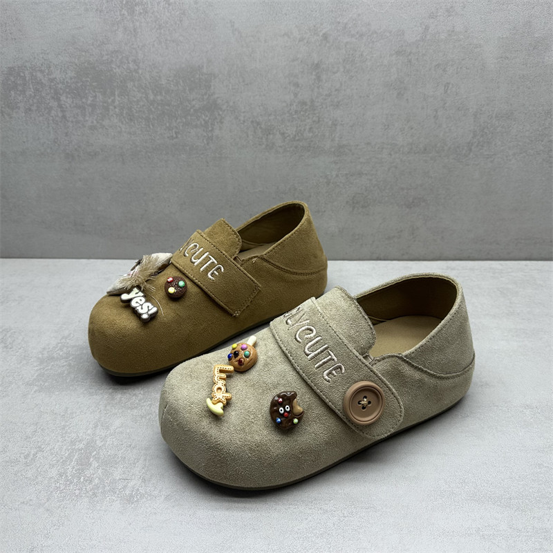 撤柜处理断码女鞋2026春款勃肯鞋增高厚底一脚蹬圆头复古风懒人鞋