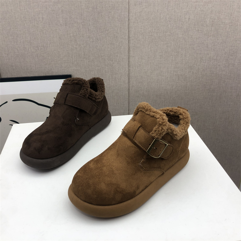 断码处理舒适百搭加绒保暖勃肯鞋