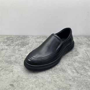 工厂断码处理2022秋季新款真皮男鞋商务休闲简约百搭男士职业皮鞋