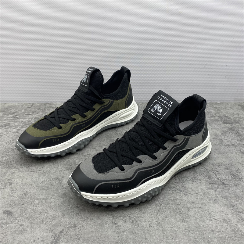 系带轻便休闲跑步鞋青年运动鞋