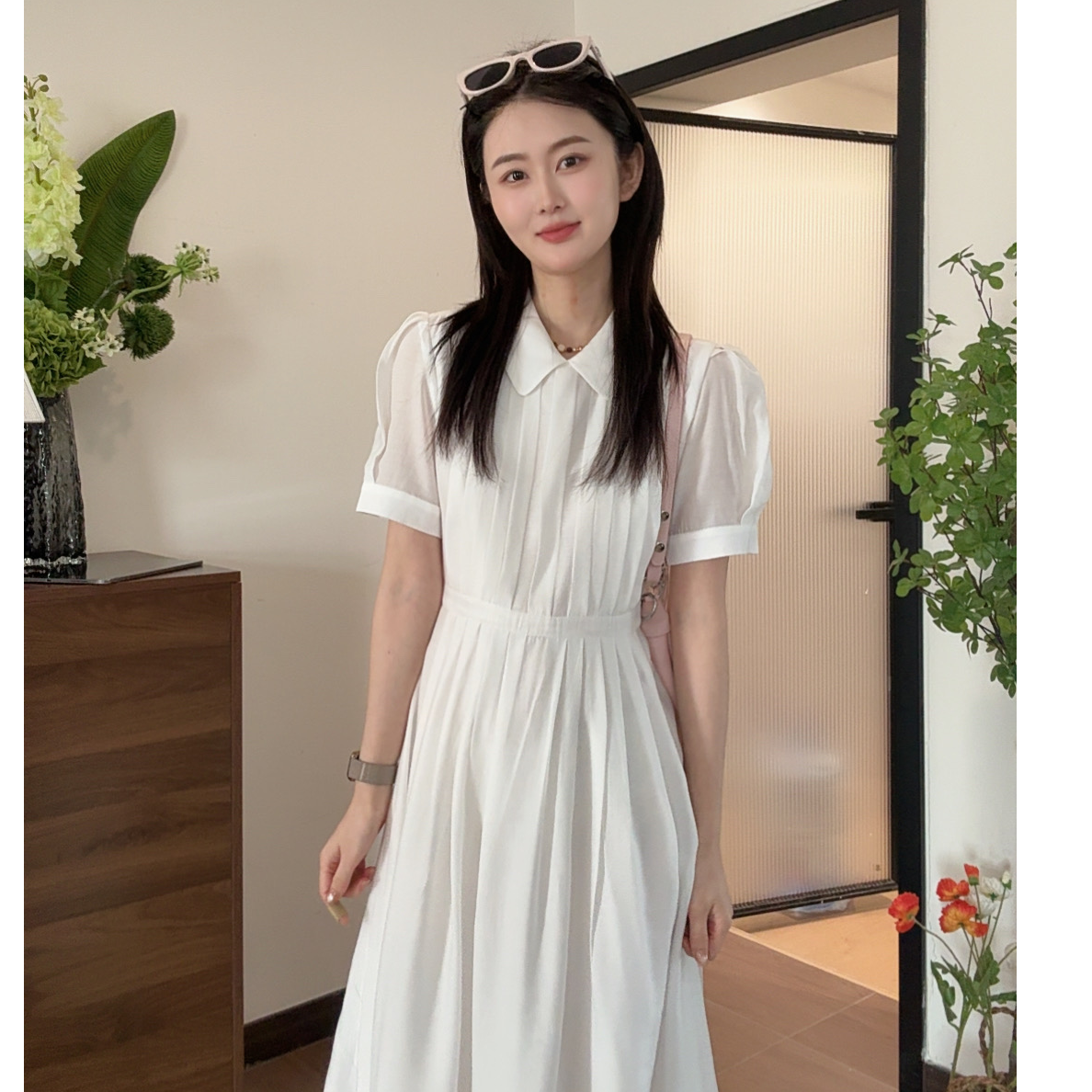【Niche Young】气质显瘦法式复古小众设计感连衣裙JS50111