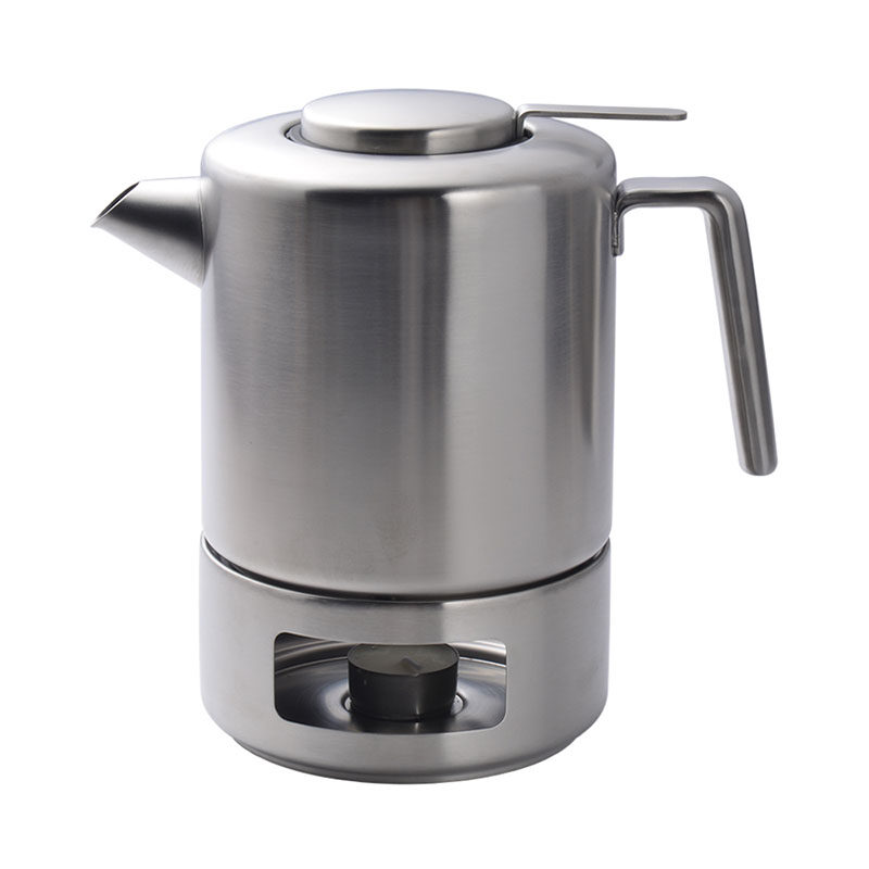 wmf德国不锈钢加热器纯色茶具