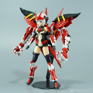 现货 模匠魂 FM 红异端机娘 带RG猩猩臂+飞行背包 拼装模型带支架