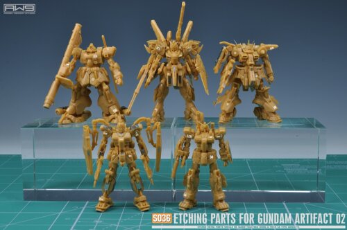 特价 MAD S36 万代食玩 高达ARTIFACT 02款 蚀刻片 水贴 改造件