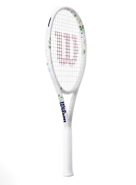Wilson威尔胜26新款白玫瑰花卉限定CLASH100L V3碳纤维专业网球拍