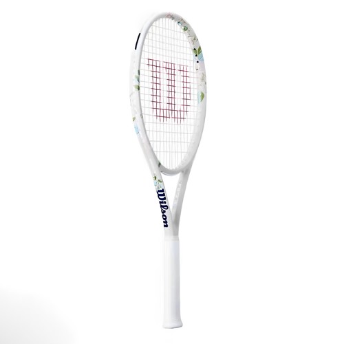 Wilson威尔胜26新款白玫瑰花卉限定CLASH100L V3碳纤维专业网球拍