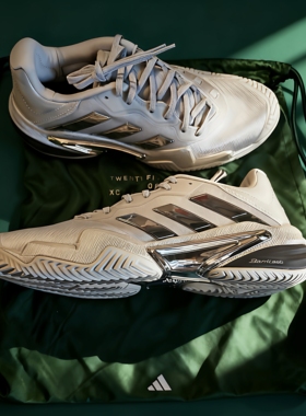 现货阿迪达斯adidas Barricade 13 25th纪念款25年男女狼牙网球鞋