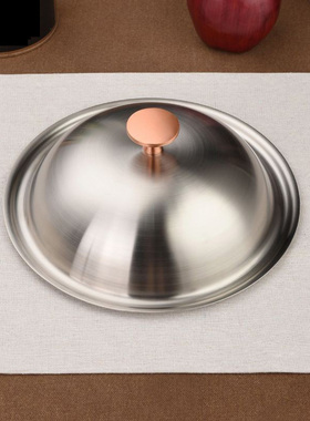 微瑕钛锅盖304不锈钢锅盖高拱盖钢盖玻璃盖加厚1mm