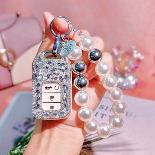 专用本田钥匙套十代思域雅阁冠道xrv车crv缤智皓影凌派飞度浩影女