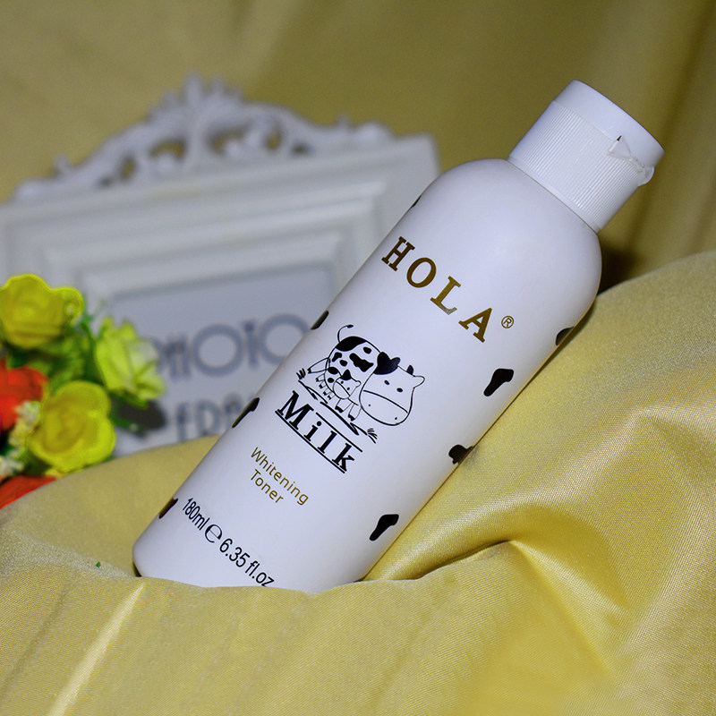 hola赫拉雪肤焕白肌底原液180ml 牛奶美白祛黄爽肤水化妆水女生