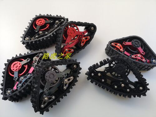 1/10攀爬车Traxxas TRX4 Predator SCX10 幽灵 金属履带轮总成