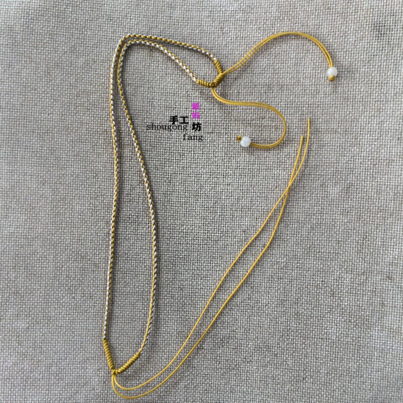 可调节金银项链绳柔软定制脖挂绳