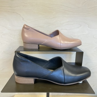 palm 其樂(lè) YANYAN美國(guó)代購(gòu) 女士juliet 方根小皮鞋 Clarks 樂(lè)福鞋